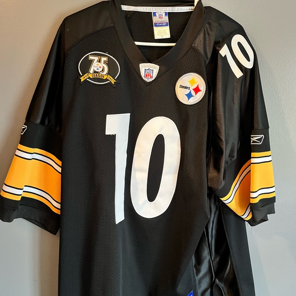 Reebok Black NFL Players Jersey Patch Detail